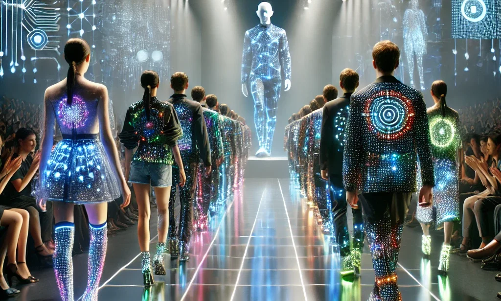 Fashion Runway Futuristik: Desainer Kenamaan Perkenalkan Koleksi Baju Pintar dengan Teknologi Cahaya