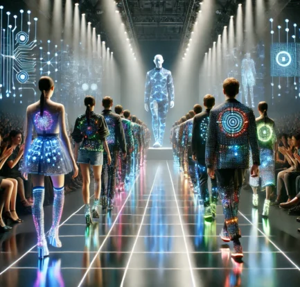 Fashion Runway Futuristik: Desainer Kenamaan Perkenalkan Koleksi Baju Pintar dengan Teknologi Cahaya